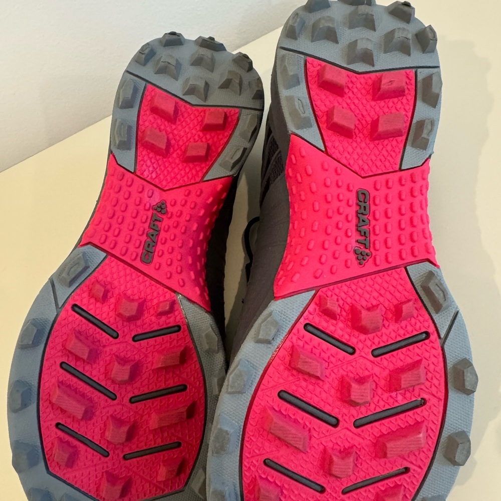 Craft Women's Athletic Shoes in Gray and Pink - Picture 3 of 5